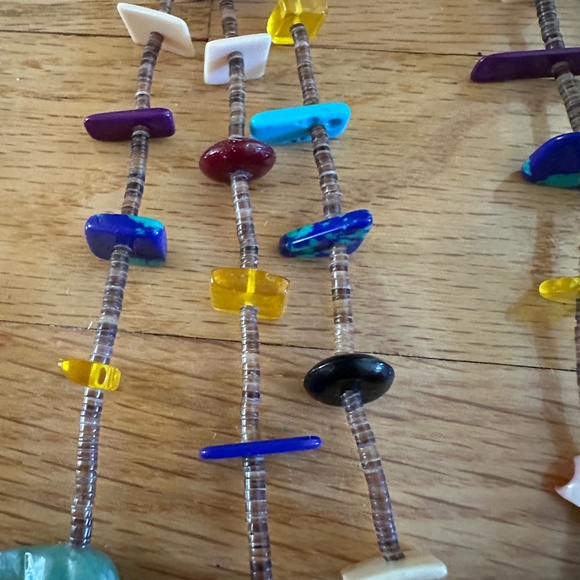 Native American Heishi Fetish Stones Necklace - Picture 14 of 16